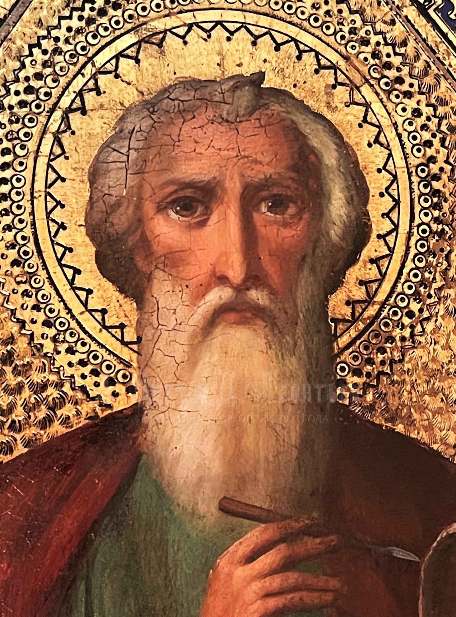 Икона русская антикварная старинная Святой Иоанн Богослов